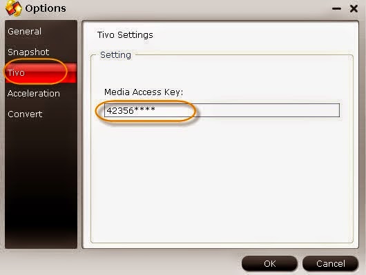 Tivo Media Access Key