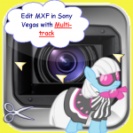 Good Tips on Making Sony Vegas Handle Raw MXF Files with Multi-track